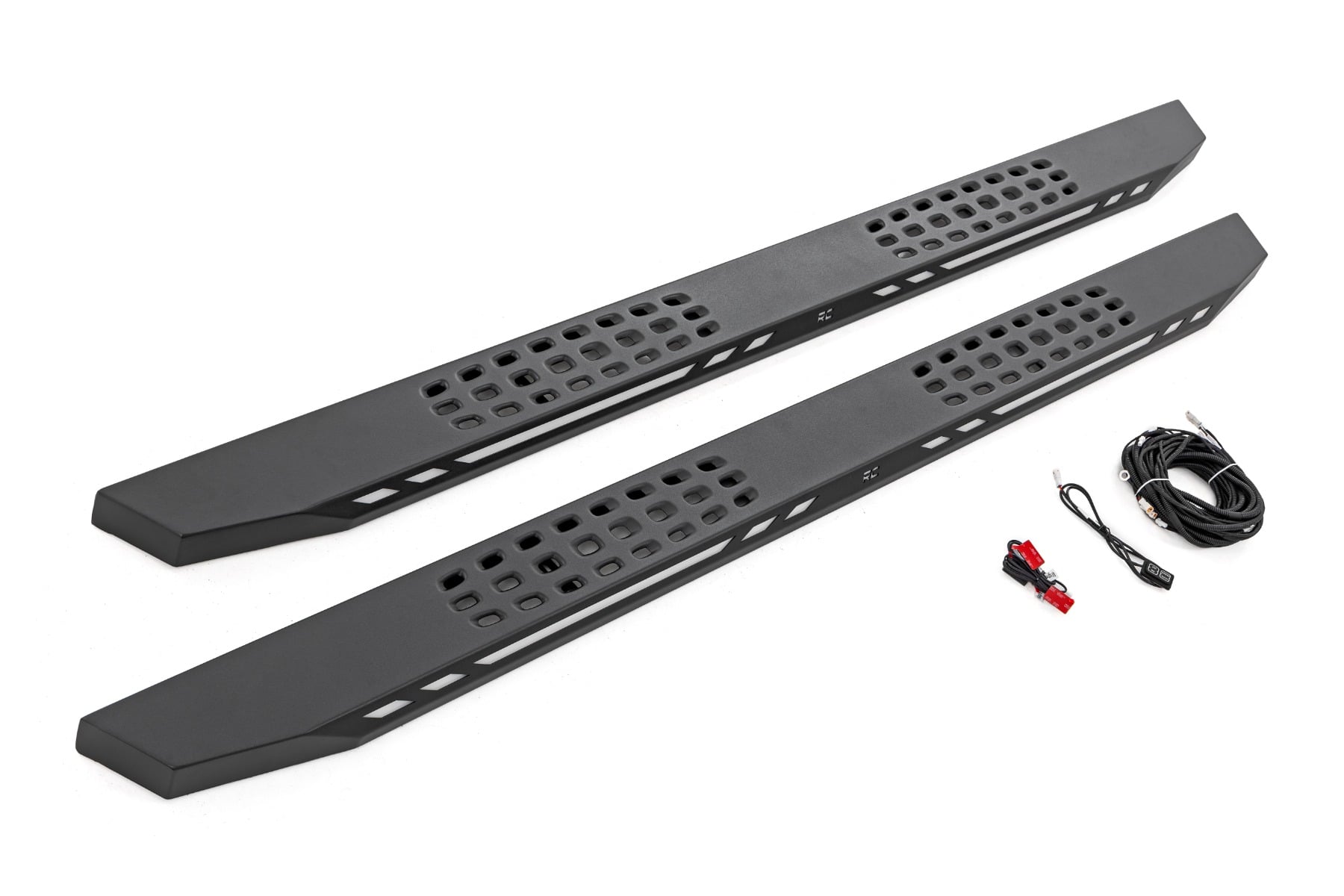 AC2 Running Boards | Amber/White | CrewMax | Toyota Tundra 2WD/4WD (22-26)