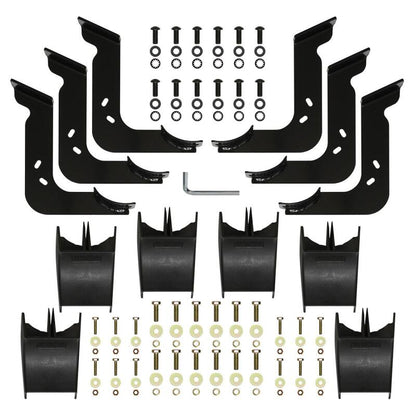 Westin 2022 Toyota Tundra CrewMax PRO TRAXX 4 Oval Nerf Step Bars - Black
