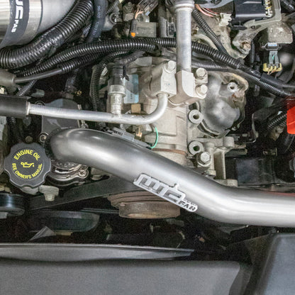 Wehrli 01-05 6.6L LB7/LLY Duramax Thermostat Housing & Upper Coolant Pipe Kit - Brizzle Blue