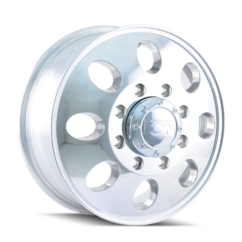 ION Type 167 20x8.25 / 8x200 BP / High Offset / 9.15in BS / 142mm Hub Polished Wheel