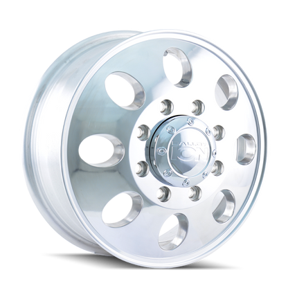 ION Type 167 20x8.25 / 8x200 BP / High Offset / 9.15in BS / 142mm Hub Polished Wheel