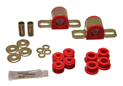 Energy Suspension 84-01 Jeep Cherokee Red Front 25mm Sway Bar Bushing Set w/End Link Bushings