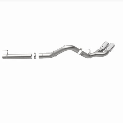 MagnaFlow CatBack 2018 Ford F-150 V6-3.0L Dual Exit Polished Stainless Exhaust - MF Series