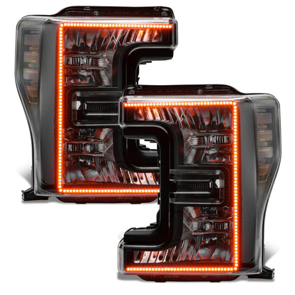 Oracle Ford Superduty 17-19 Dynamic Headlight DRL - ColorSHIFT - Dynamic