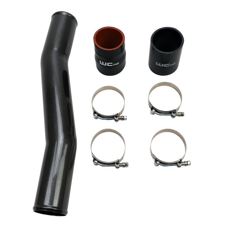 Wehrli 03-07 5.9L Cummins 3in. Passenger (Hot) Side Replacement Intercooler Pipe Kit - Kiwi Green