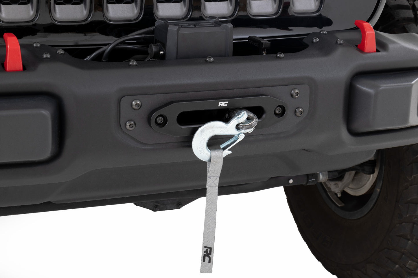 Winch Mounting Plate | Modular Steel OE Bumper | Jeep Gladiator JT/Wrangler JL (18-26)