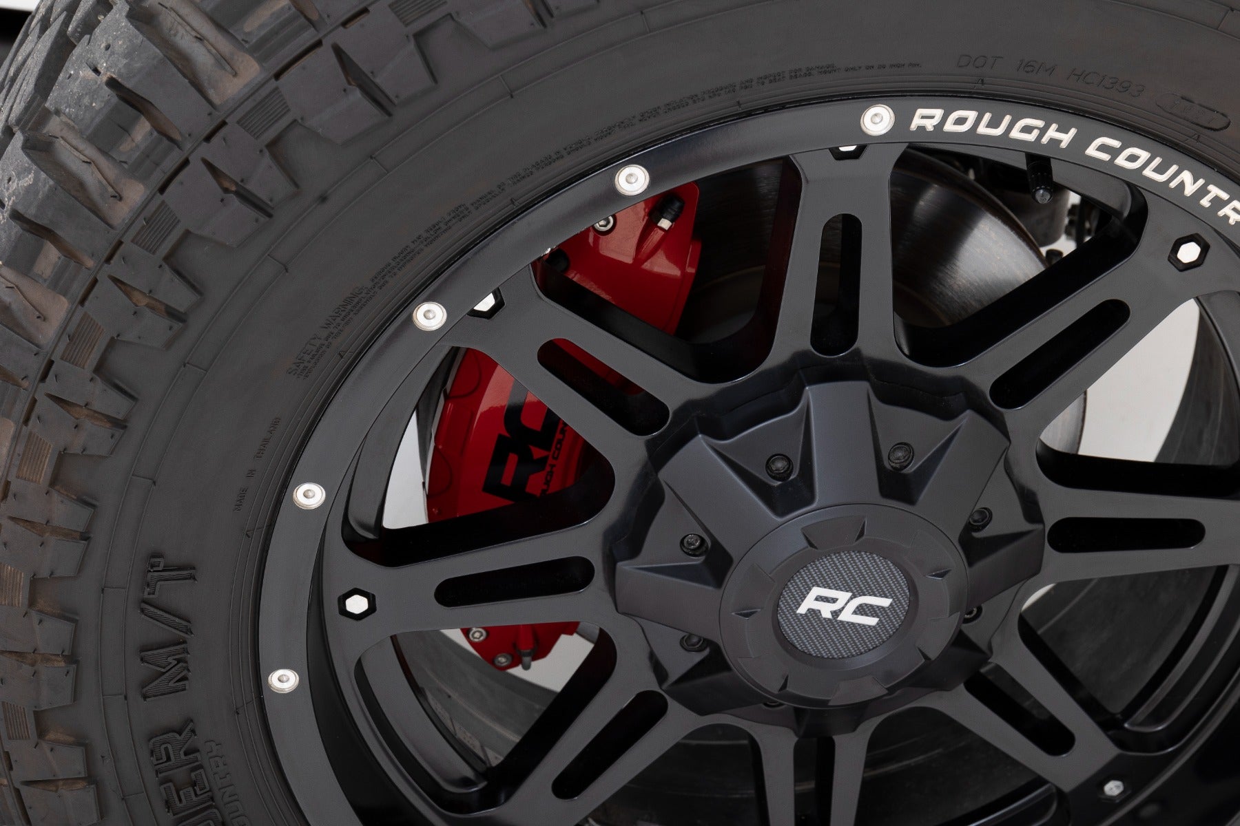 Caliper Covers | Rear | Red | Non-Sport | Jeep Wrangler JL (18-26)/Wrangler Unlimited (18-26) 