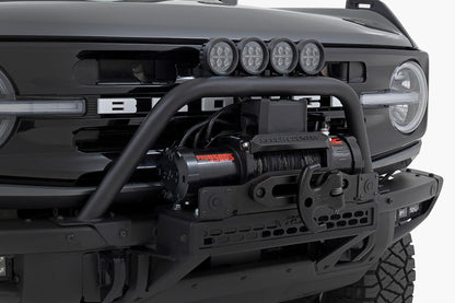 Safari Bar | 6.5 Inch Round LED | OE Modular Steel | Ford Bronco 4WD (21-26)