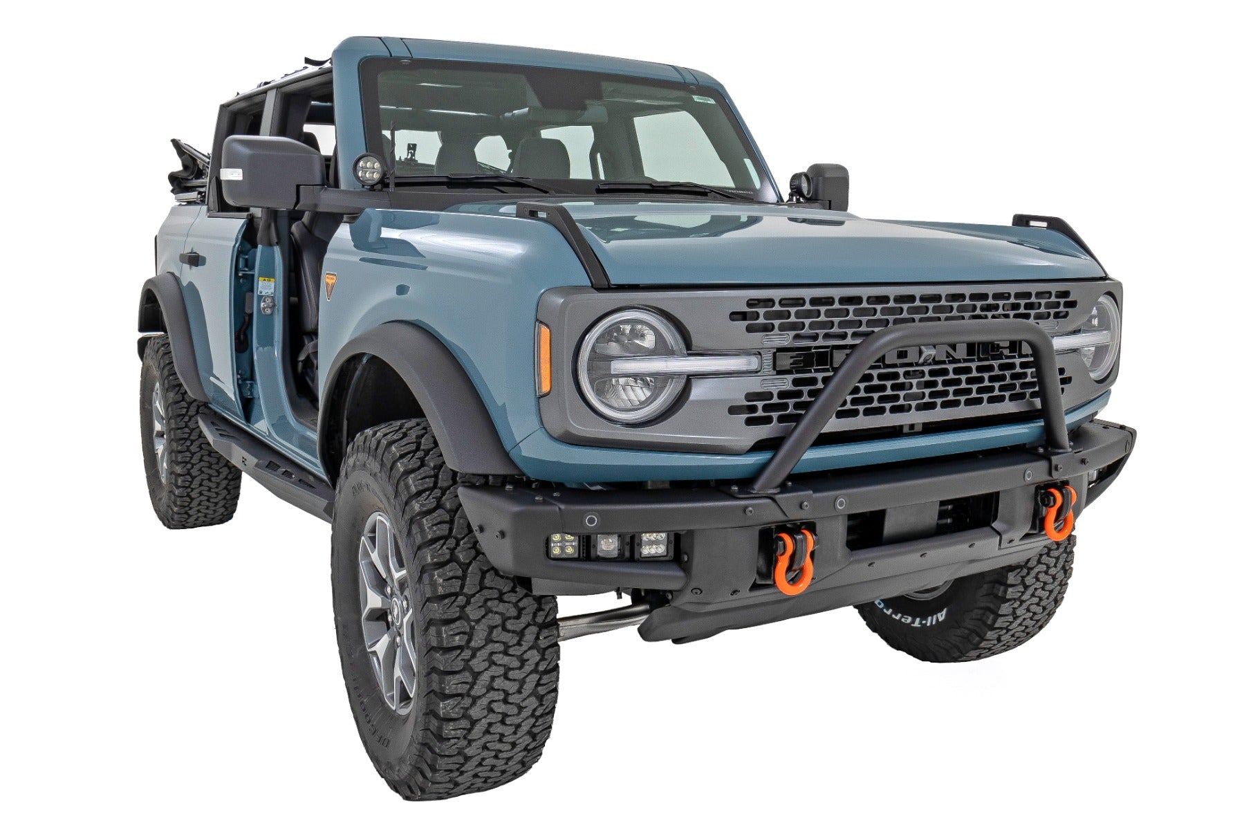 Safari Bar | 12" LED Light Bar | Black | Dual Row | OE Modular Steel | Ford Bronco (21-26)