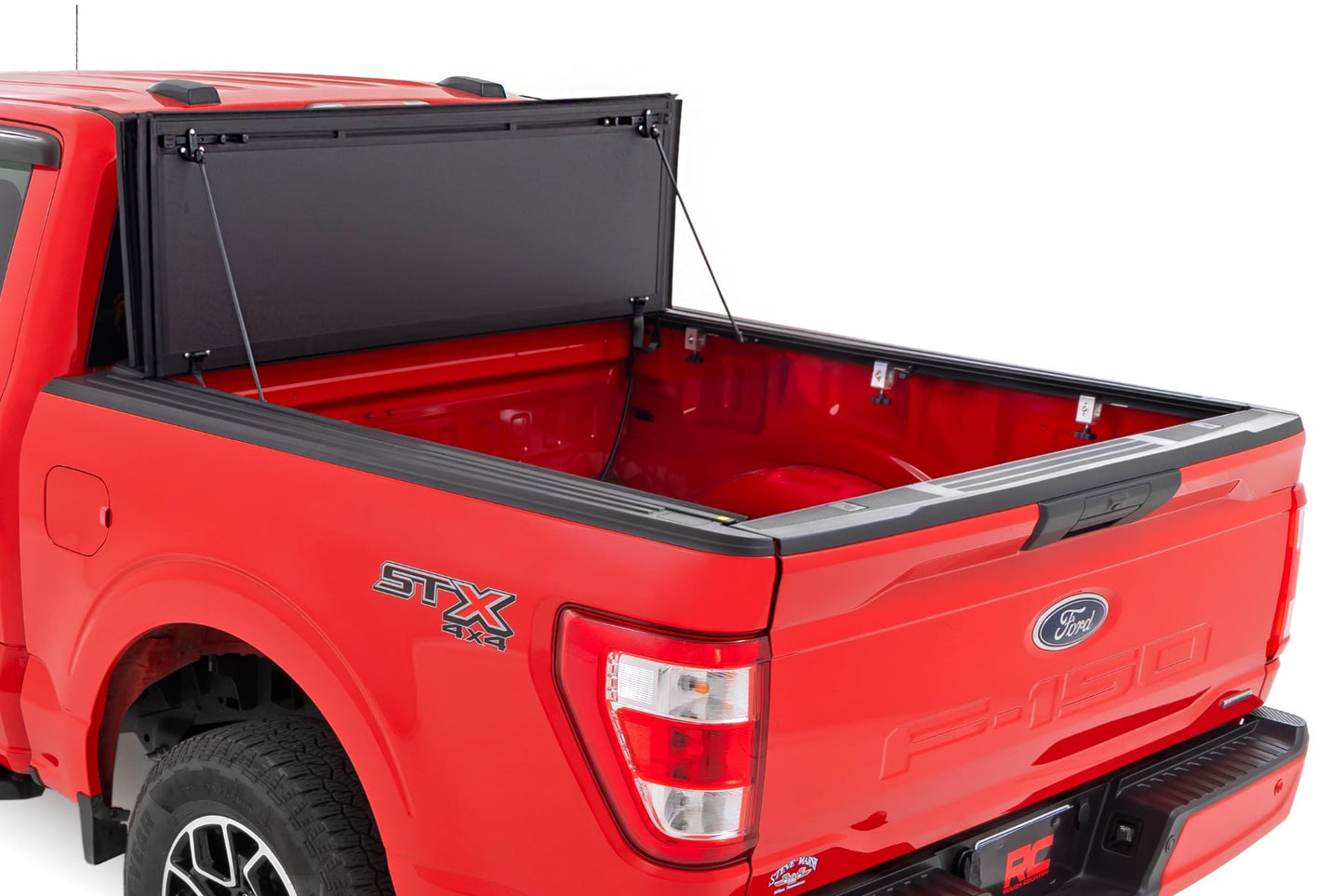 Hard Tri-Fold Flip Up Bed Cover | 6'7" Bed | Ford F-150 2WD/4WD (2015-2020)