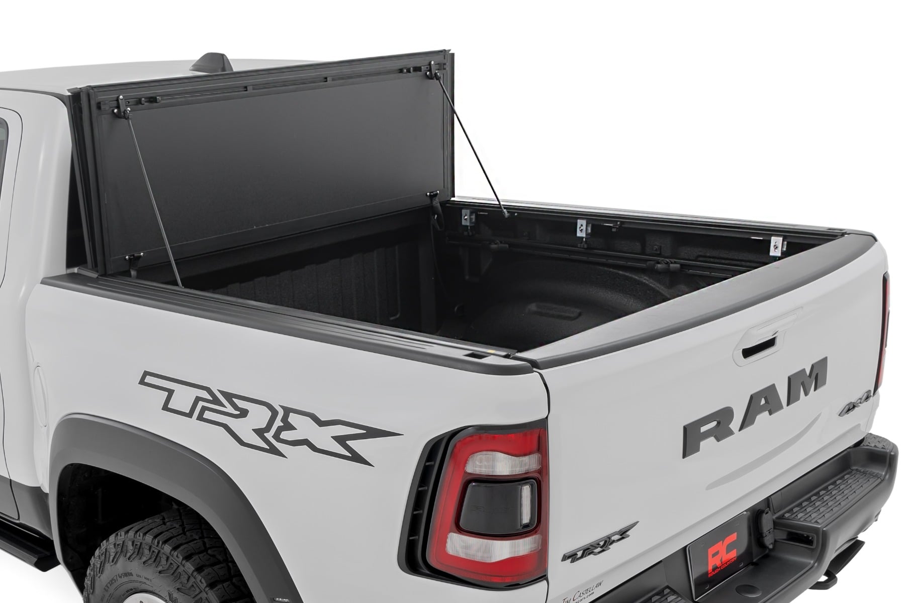 Hard Tri-Fold Flip Up Bed Cover | 6'4" | Ram 1500 (19-26)/1500 TRX (21-24) 
