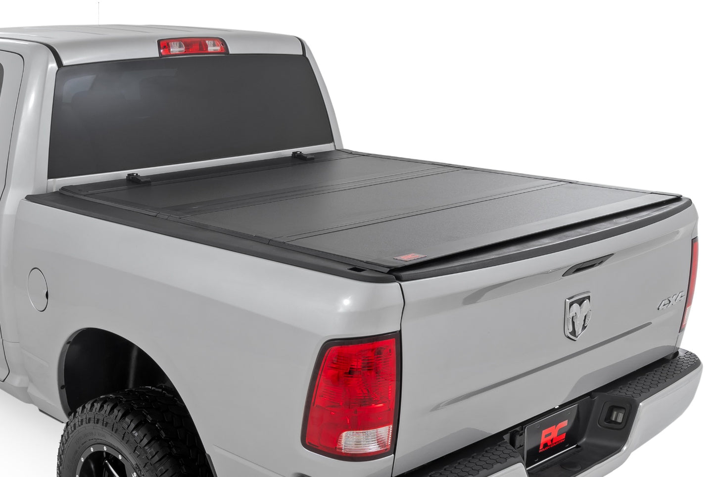 Hard Tri-Fold Flip Up Bed Cover | 6'4" Bed | Ram 1500/2500/3500 (10-26 & Classic)