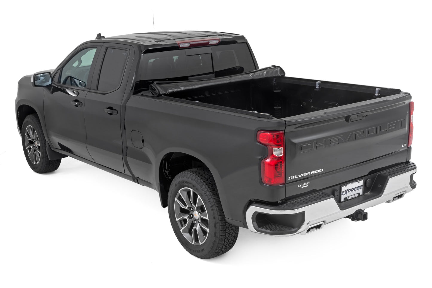 Soft Roll Up Bed Cover  | 6'7" Bed | Chevy/GMC Sierra 1500 (19-26)/Silverado 1500 (19-26) 