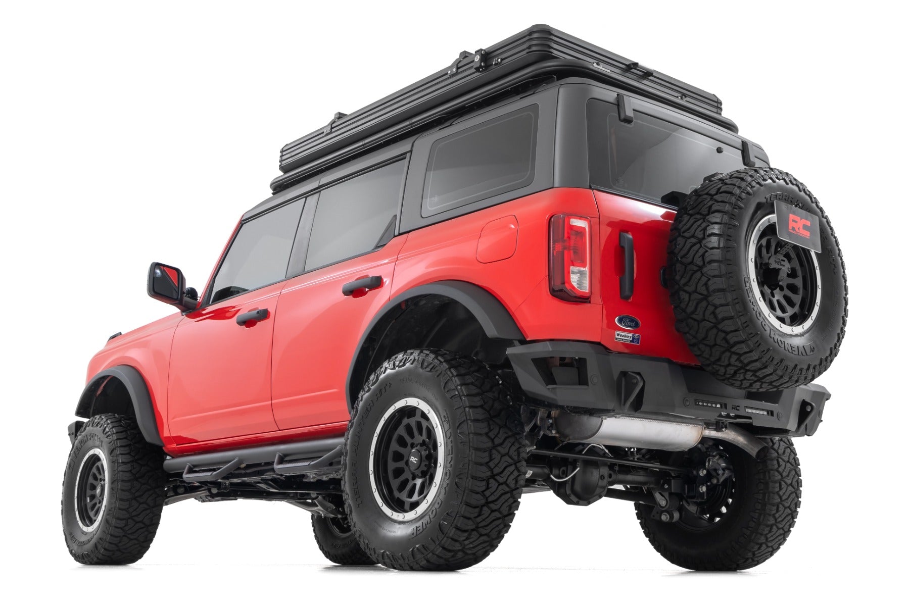 Nerf Steps | Wheel to Wheel | 4 Door | Ford Bronco 4WD (2021-2026)