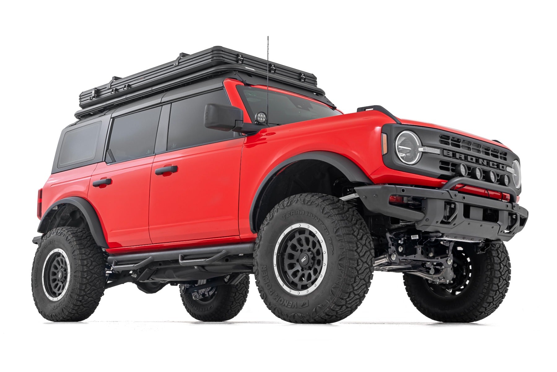 Nerf Steps | Wheel to Wheel | 4 Door | Ford Bronco 4WD (2021-2026)