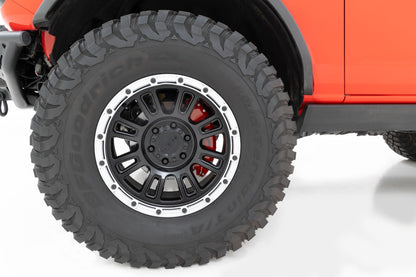 Caliper Covers | Front and Rear | Red | Ford Bronco 4WD (2021-2026)