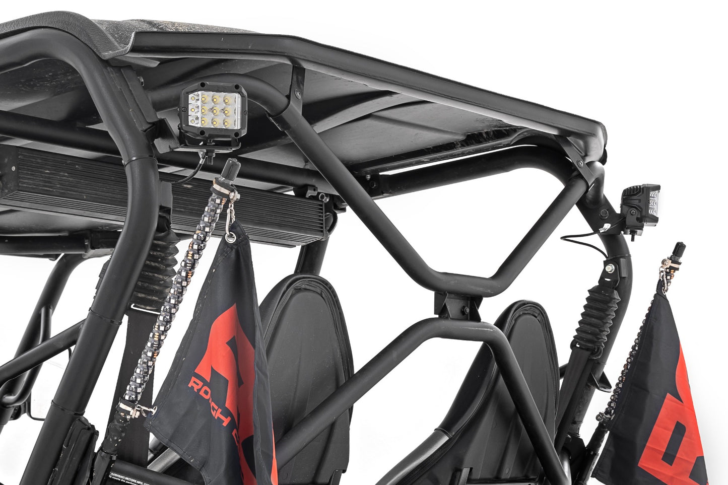 LED Light | Rear Mount | 2" Black Pair | Spot | Kawasaki Teryx 4 1000/Teryx 800 