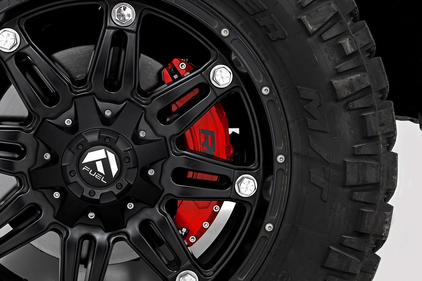 Caliper Covers | Front and Rear | Red | Toyota Tundra 2WD/4WD (2022-2026)