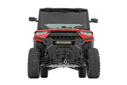 Black Forged Alum High Clearance 2" Fwd Offset Control Arms w/Ball Joints | Polaris Ranger 1000XP