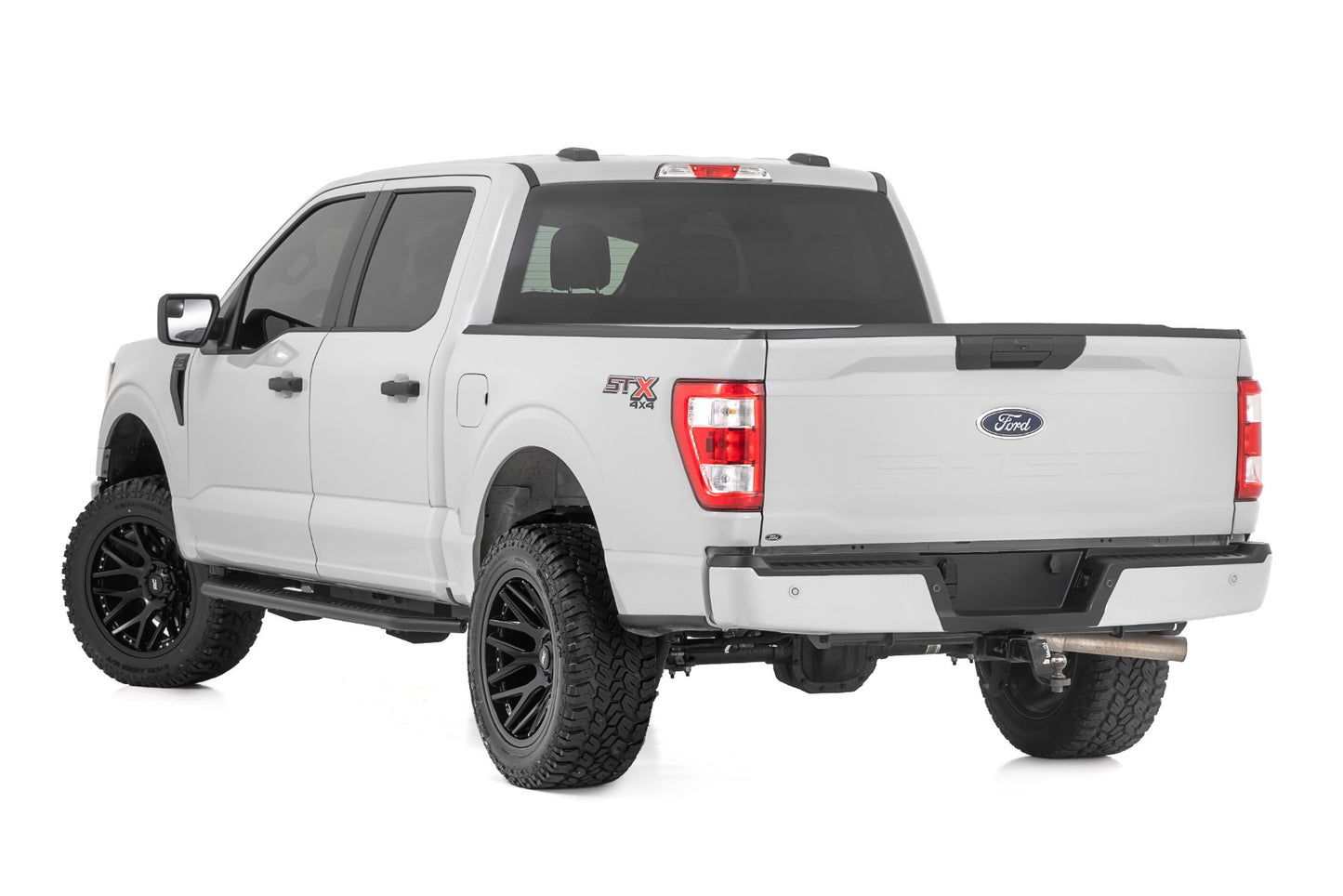 OV2 Running Boards | Side Step Bars | Crew Cab | Ford F-150/Lightning/F-250/F-350 (15-26)