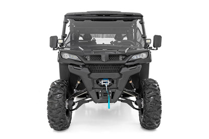 LED Light Kit | Cage Mount | 2" Black Pair | White DRL | CFMOTO UFORCE 1000 