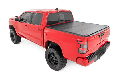 Hard Tri-Fold Flip Up Bed Cover | 5' Bed | Nissan Frontier 2WD/4WD (22-26)