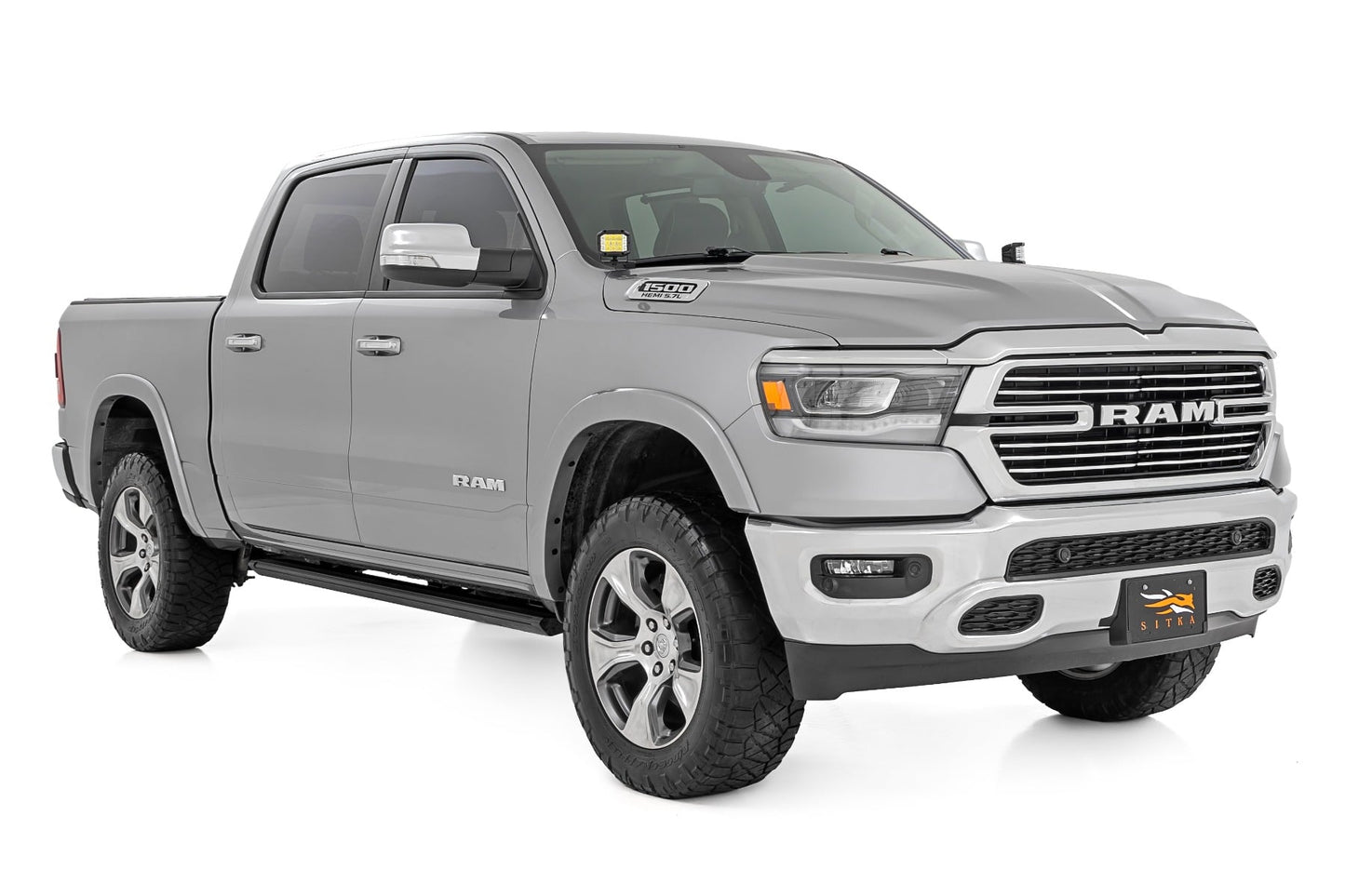 LED Light Kit | Ditch Mount | 2" Black Pair | Flood | Ram 1500 2WD/4WD (19-26)
