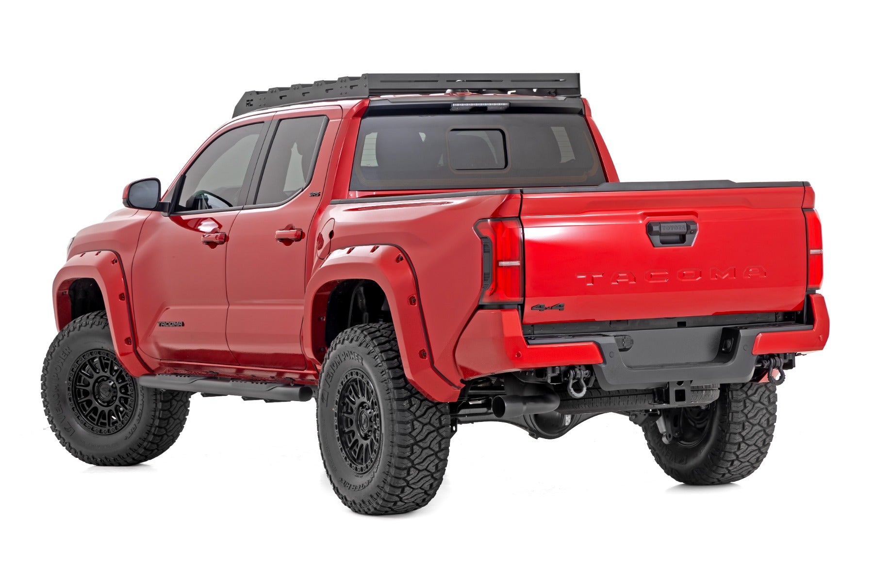 Oval Nerf Step | Double Cab | Black | Toyota Tacoma 2WD/4WD (2024-2026)