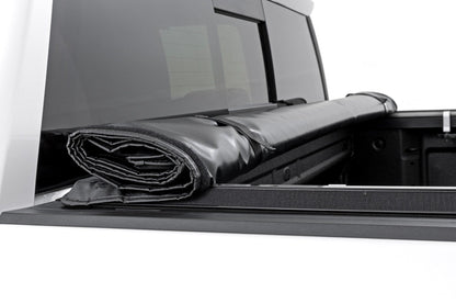 Soft Roll Up Bed Cover | 5'10" Bed | Chevy/GMC Sierra 1500 (19-26)/Silverado 1500 (19-26) 
