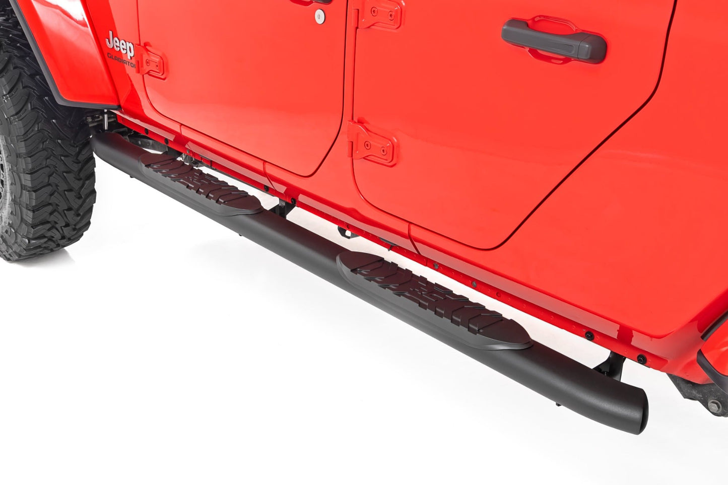 Oval Nerf Steps | Black | Jeep Gladiator JT 4WD (2020-2026)