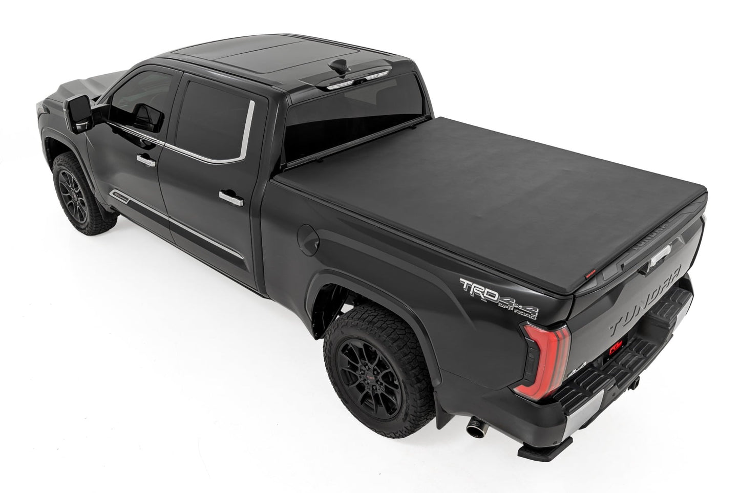 Soft Tri-Fold Bed Cover | With & W/O OE Rails | 6'7" Bed | Toyota Tundra (22-26)