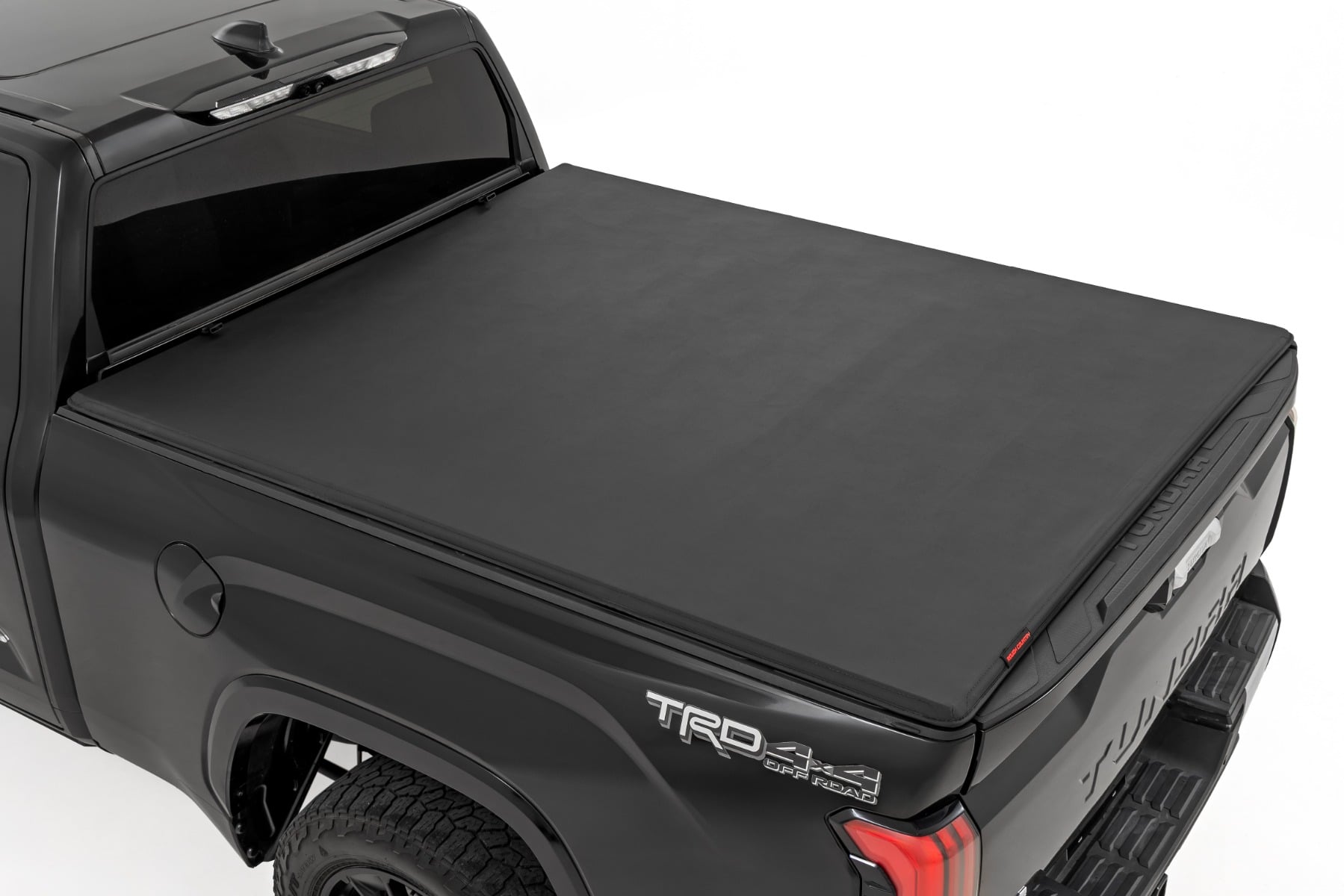Soft Tri-Fold Bed Cover | With & W/O OE Rails | 6'7" Bed | Toyota Tundra (22-26)