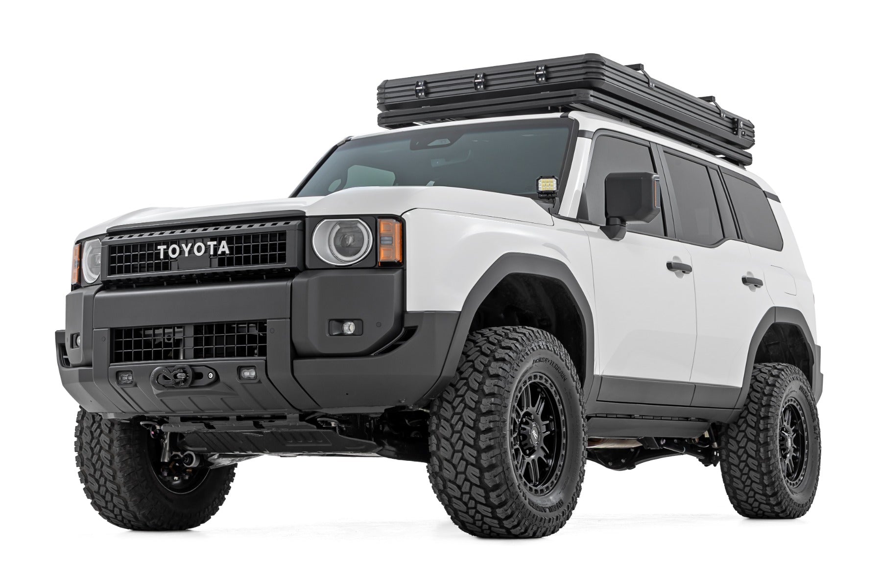 FXS Hidden Winch Mount | Yellow SAE | Fog | Toyota Land Cruiser 4WD (24-26)