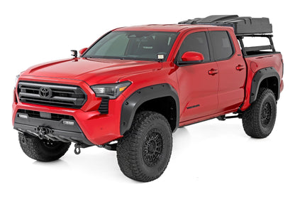 LED Light Kit | Ditch Mount | 2" Black Pair | Amber DRL | Toyota Tacoma (24-26)