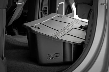 Under Seat Storage with Locking Lid | Double Cab | Chevy/GMC 1500/2500HD/3500HD (19-26)
