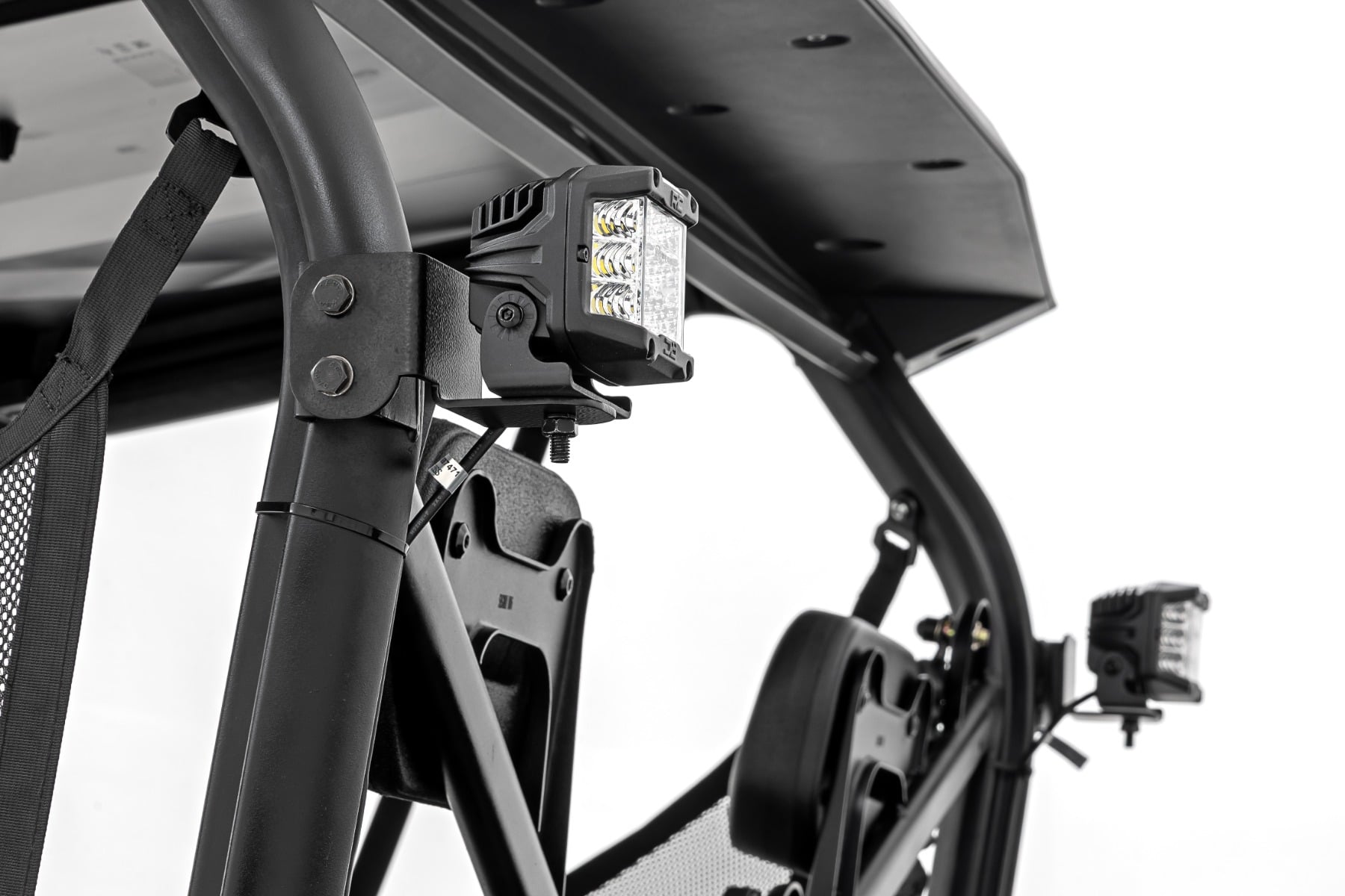 LED Light Kit | Rear Mount | 2" Black Pair | Segway 570 F