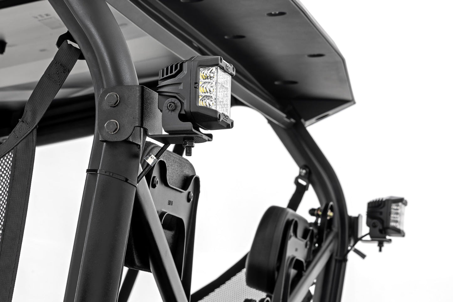 LED Light Kit | Rear Mount | 3" Chrome Pair | Wide Angle | Segway 570 F