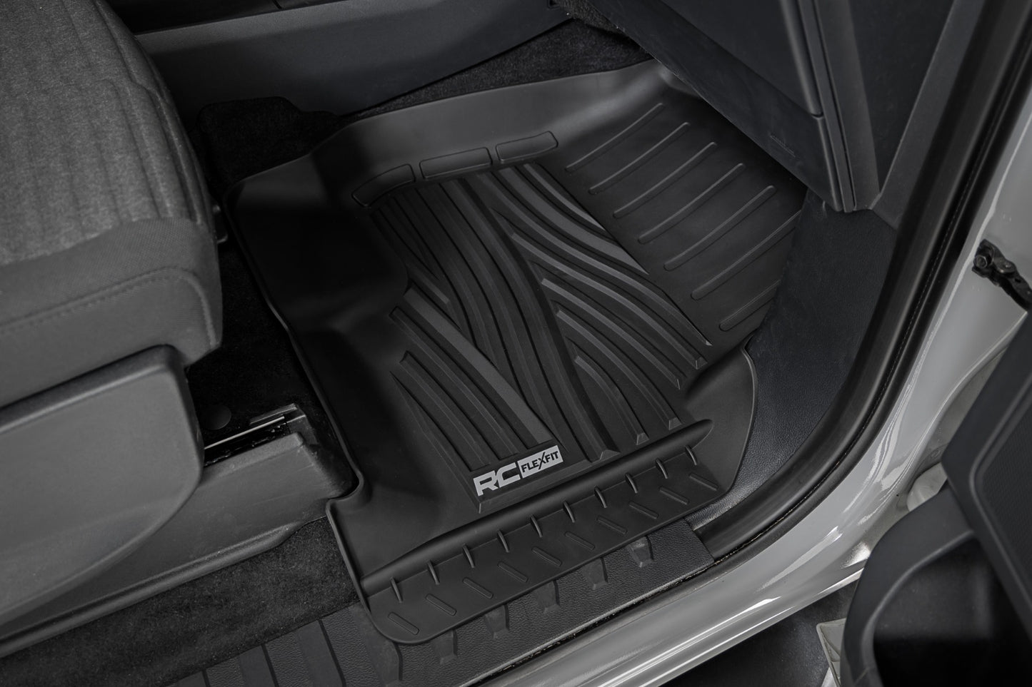 Flex-Fit Floor Mats | FR & RR | Ford F-150 (15-26)/F-150 Lightning (22-26)/Raptor (17-26) 