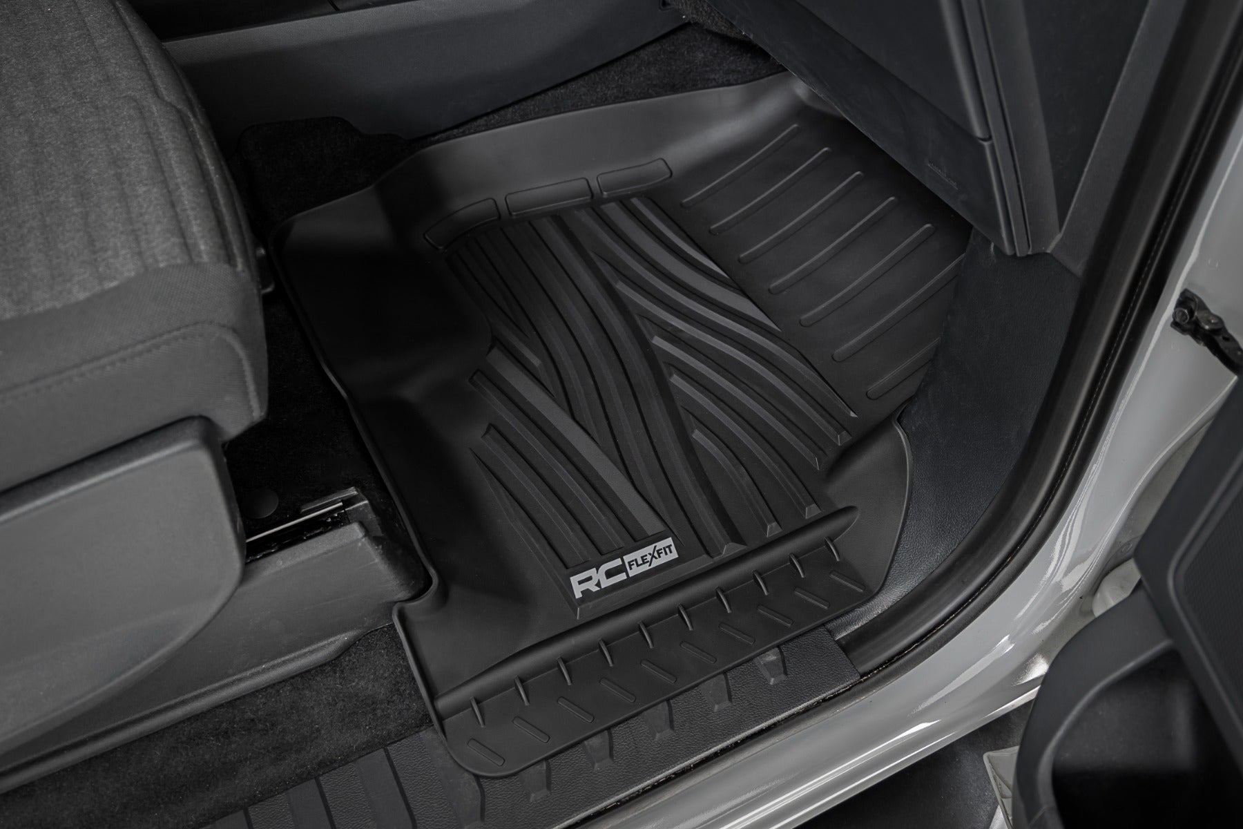 Flex-Fit Floor Mats | FR & RR | Ford F-150 (15-26)/F-150 Lightning (22-26)/Raptor (17-26) 