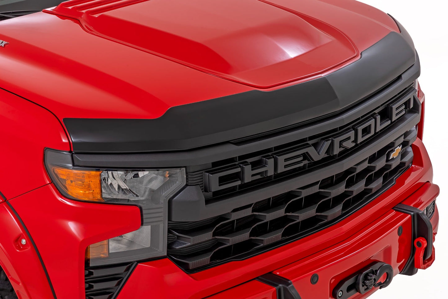 Hood Protector | Gloss Black | Chevy Silverado 1500 2WD/4WD (2019-2026)