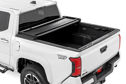 Soft Tri-Fold Bed Cover | 5' Bed | Dbl Cab | Toyota Tacoma 2WD/4WD (24-26)