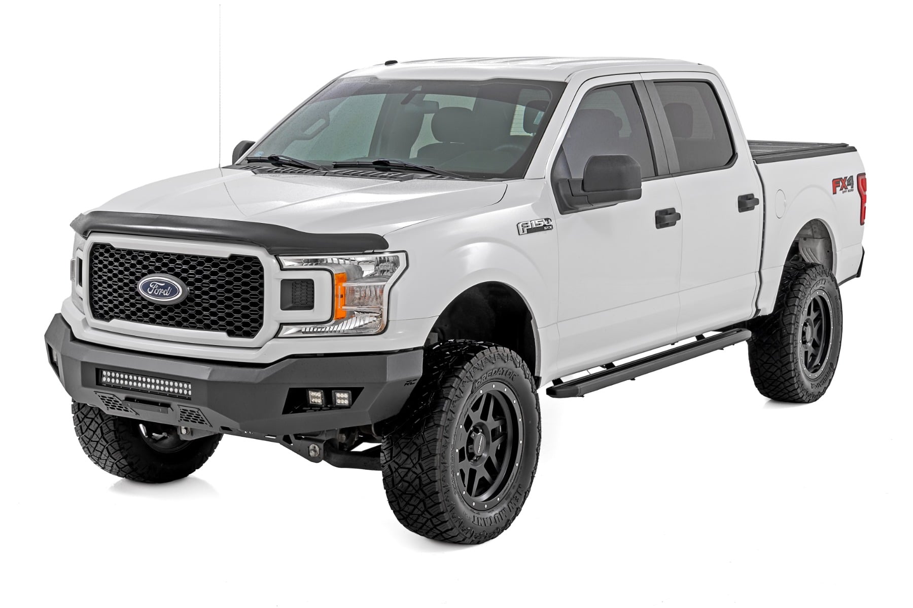 Multi-Color LED Running Boards | Crew Cab | Ford F-150/Lightning/F-250/F-350/Raptor (15-26)