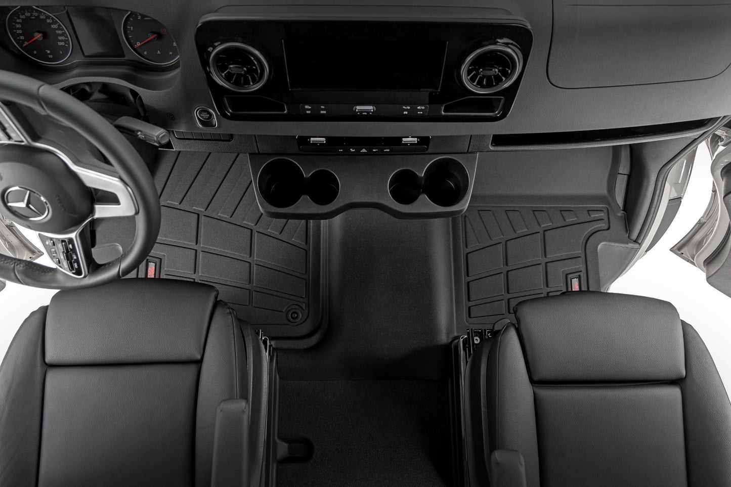 Sure-Fit Floor Mats | Front | Mercedes-Benz Sprinter 2500/Sprinter 3500XD (19-26)