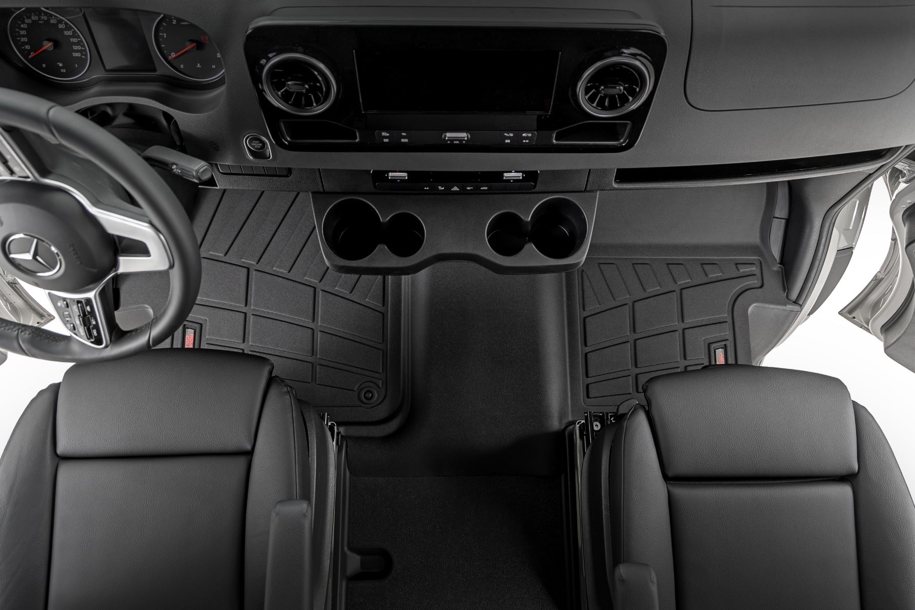 Sure-Fit Floor Mats | Front | Mercedes-Benz Sprinter 2500/Sprinter 3500XD (19-26)