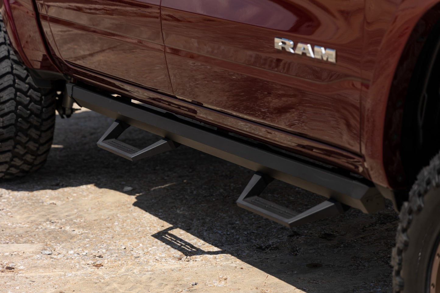 SRL2 Adj Aluminum Step | Crew Cab | Ram 1500 (19-26)/1500 TRX (21-24) 