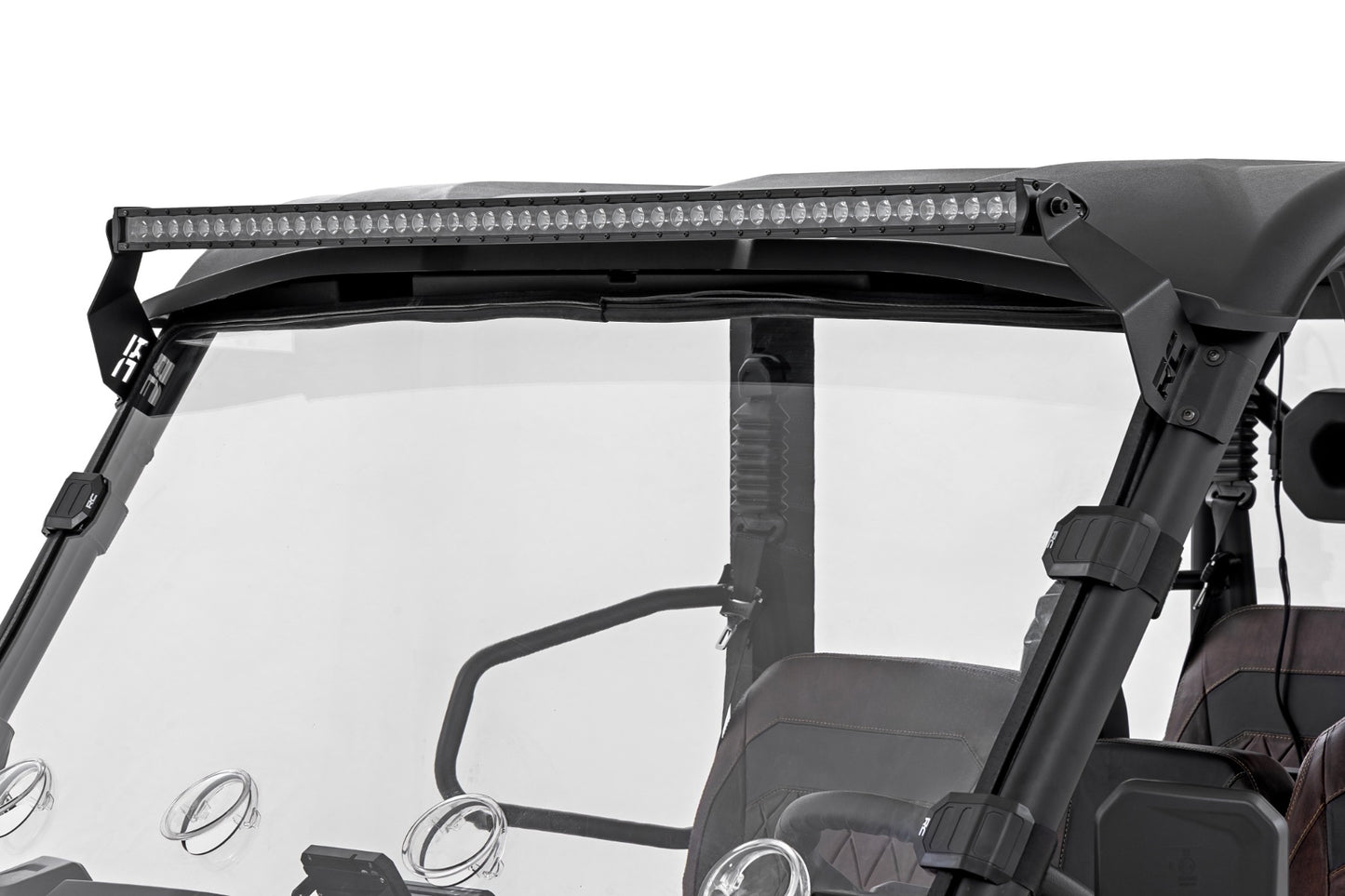 LED Light Mount | 50" Black Single Row | CFMOTO UFORCE U10 Pro