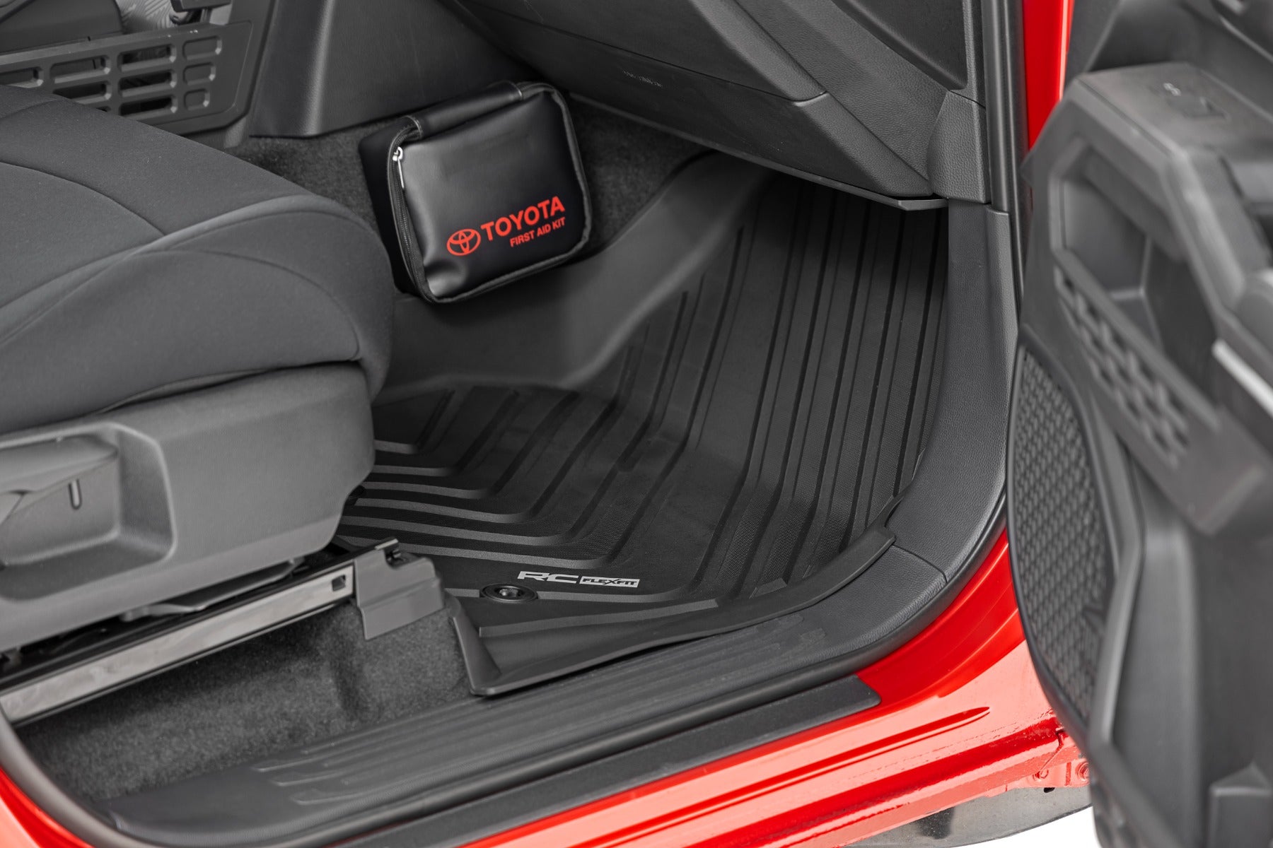Flex Fit Floor Mats | Front | Crew | Toyota Tacoma 2WD/4WD (2024-2026)