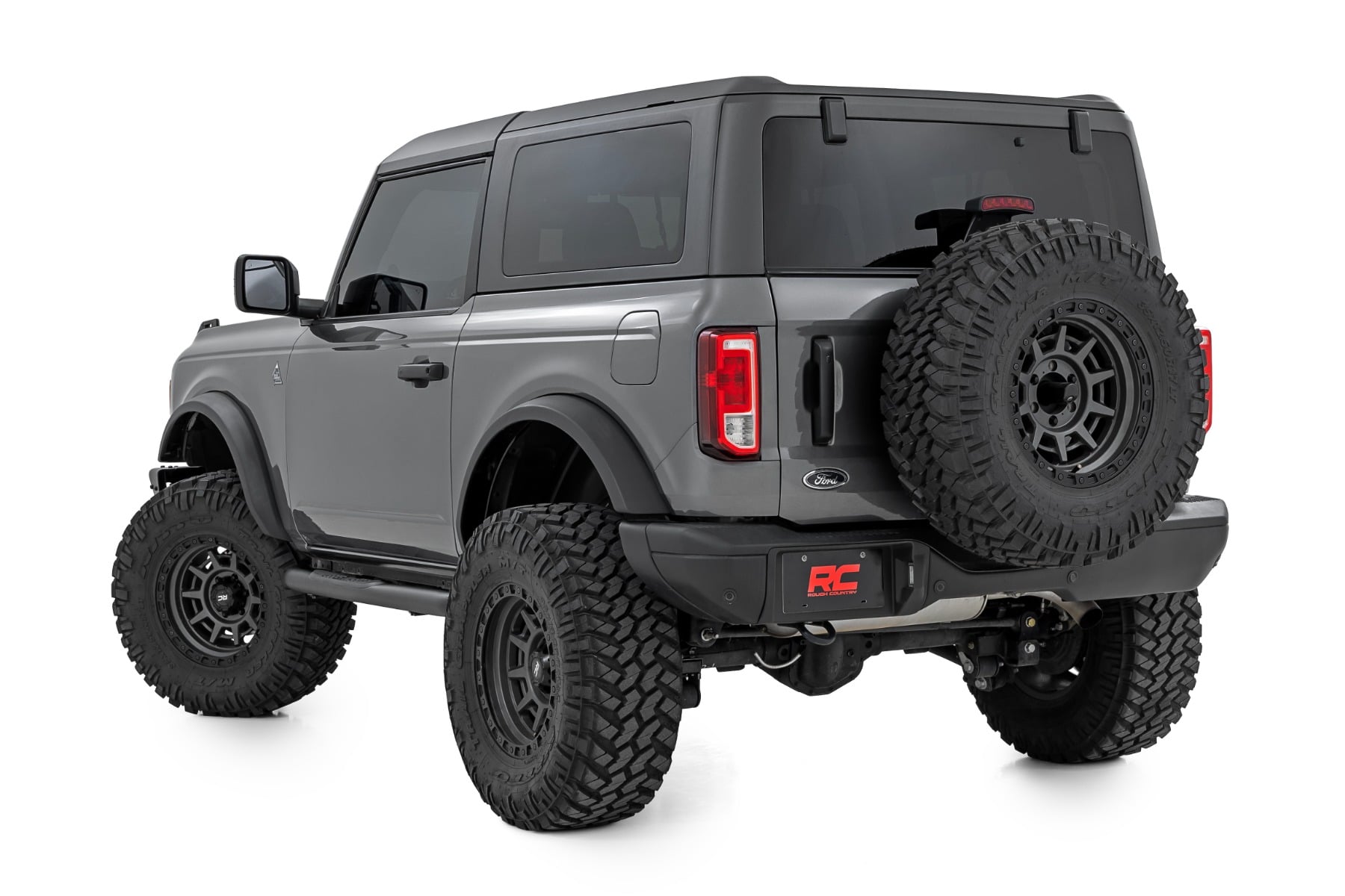 Nerf Steps | 3-Inch Tube | 2-Door | Ford Bronco 4WD (2021-2026)