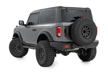Nerf Steps | 3-Inch Tube | 2-Door | Ford Bronco 4WD (2021-2026)