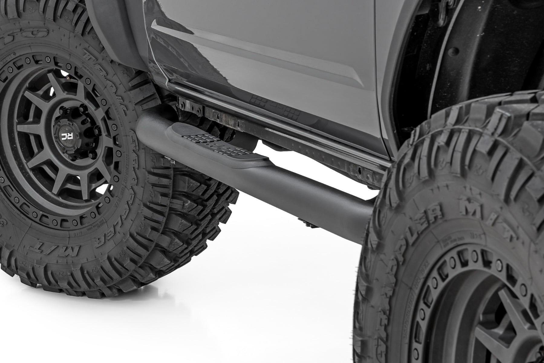 Nerf Steps | 3-Inch Tube | 2-Door | Ford Bronco 4WD (2021-2026)